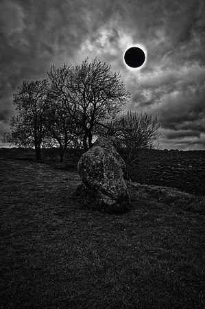 Eclipse over Avebury