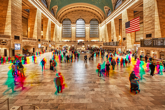 Time Moves in Colors